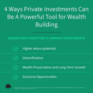 4 Ways Private Investments Can Be A Powerful Tool for Wealth Building